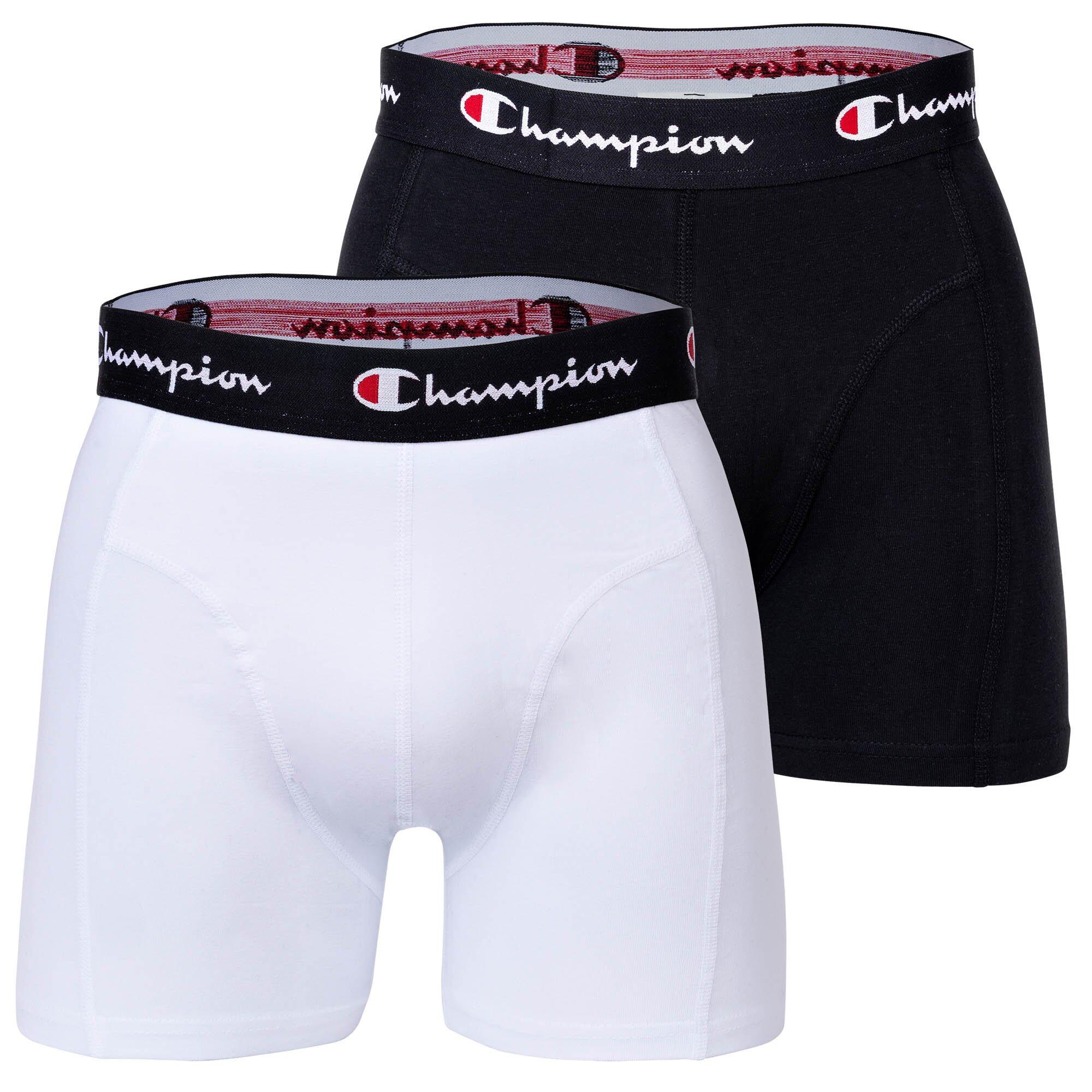 CHAMPION Boxershort Herren 2er Pack Stretch