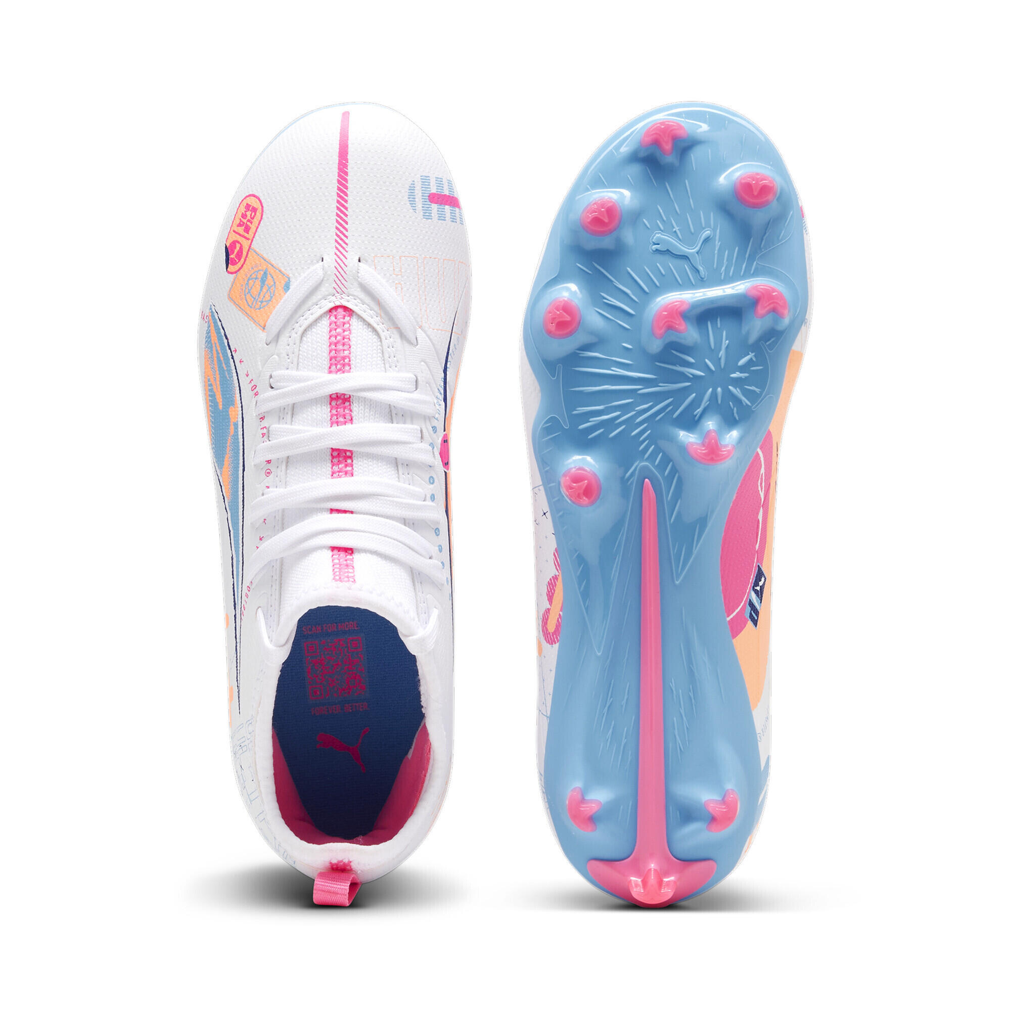 ULTRA 5 MATCH VOLUME UP FG/AG Scarpe da calcio Giovani PUMA 4/6