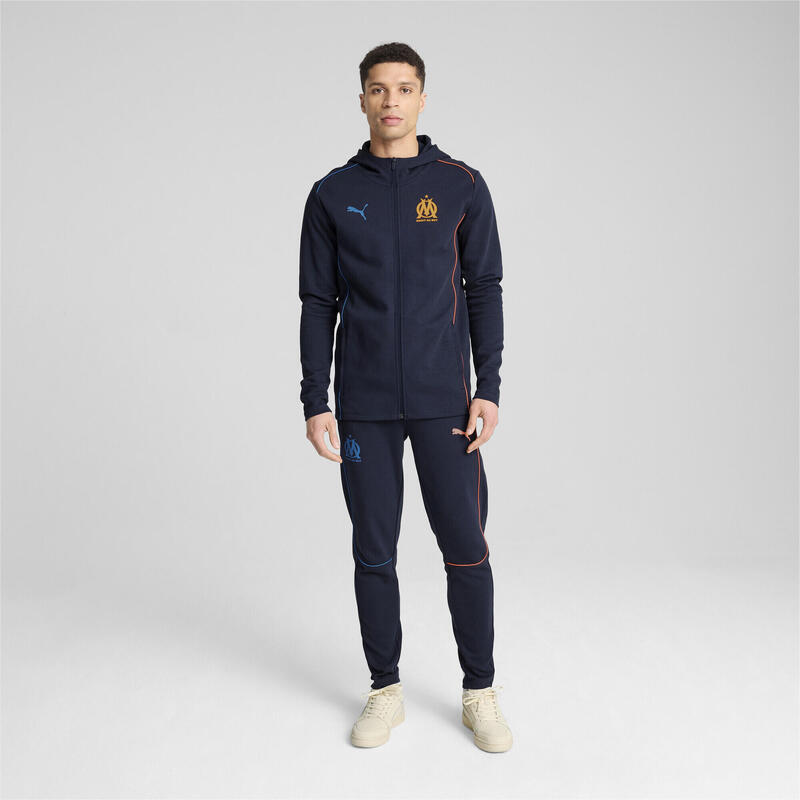 Veste zippée à capuche Casuals Olympique de Marseille Homme PUMA