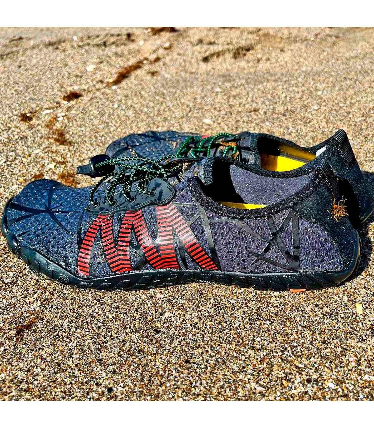 Calçado aquático Aquashoes Sport Deluxe Grey/Red 3/6