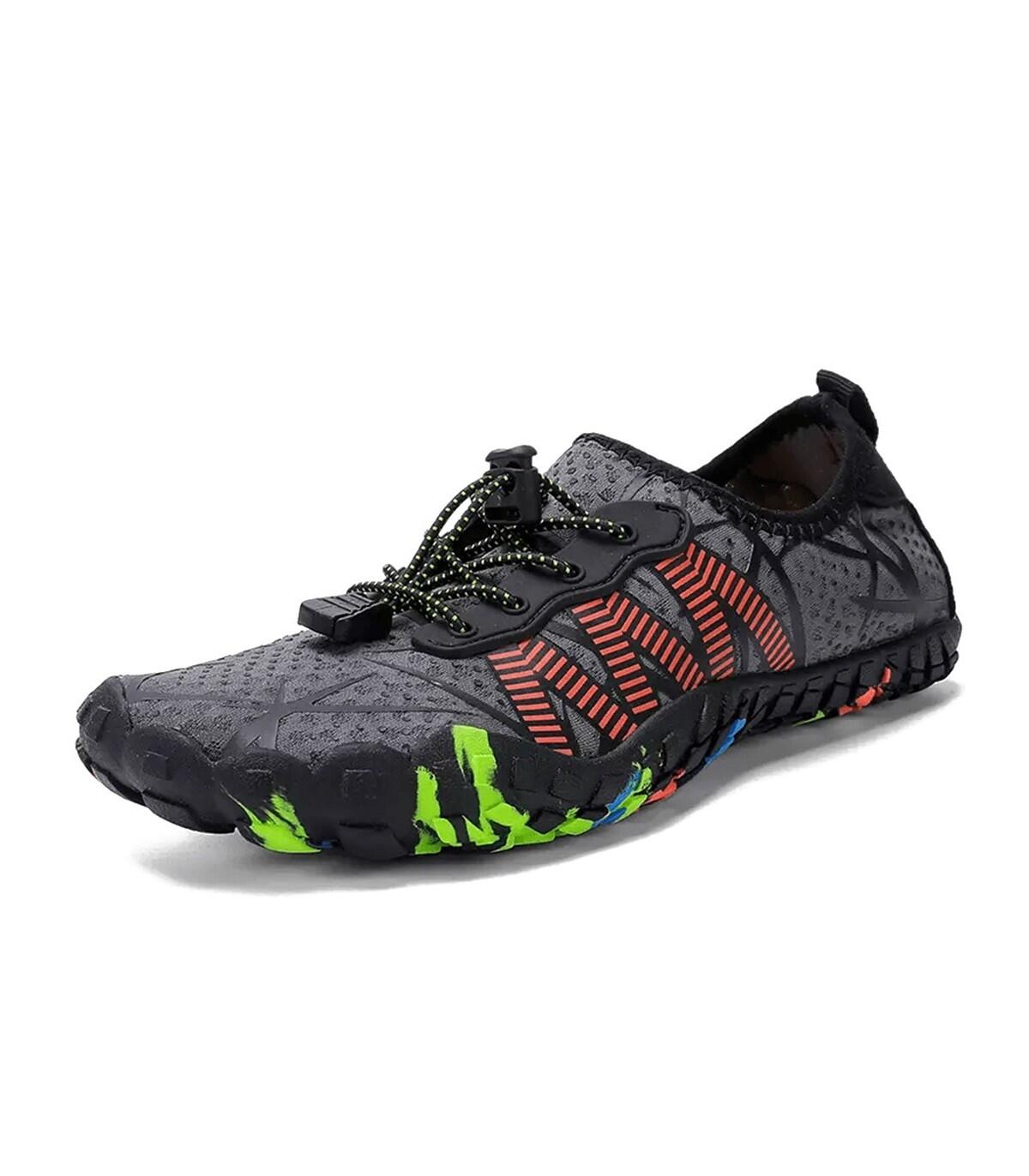 KOL OUTDOOR Escarpines Sport Deluxe Gris Rojo