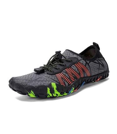 Chaussures Aquatiques Néoprène Femme Sport Deluxe Kayak SUP T.38 Bleu-Blanc
