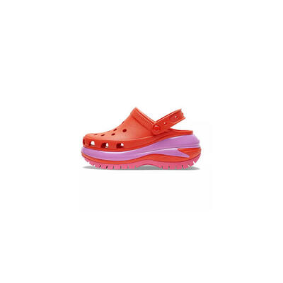 Schoenen universeel voor vrouwen crocs mega crush clog lava