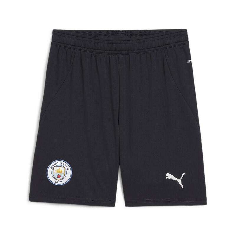 Manchester City 24/25 short voor jongeren PUMA New Navy Blue