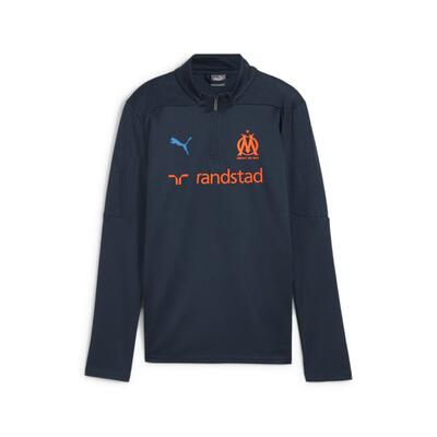 Maglia da training con zip corta Olympique de Marseille per ragazzi PUMA