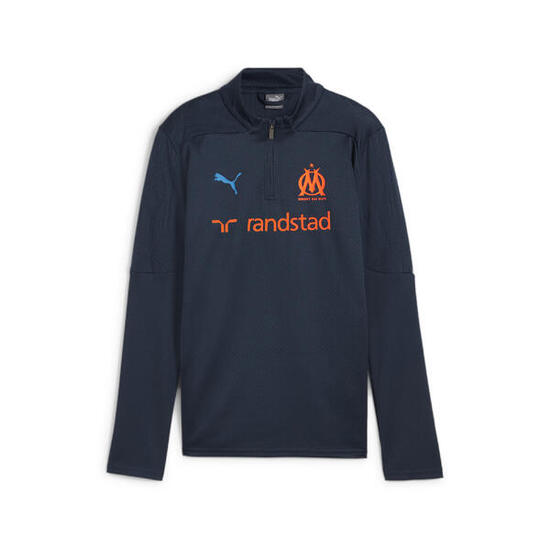 Maglia da training con zip corta Olympique de Marseille per ragazzi PUMA