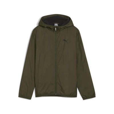 Fleece Line Windbreaker Jugendliche PUMA Dark Olive Green