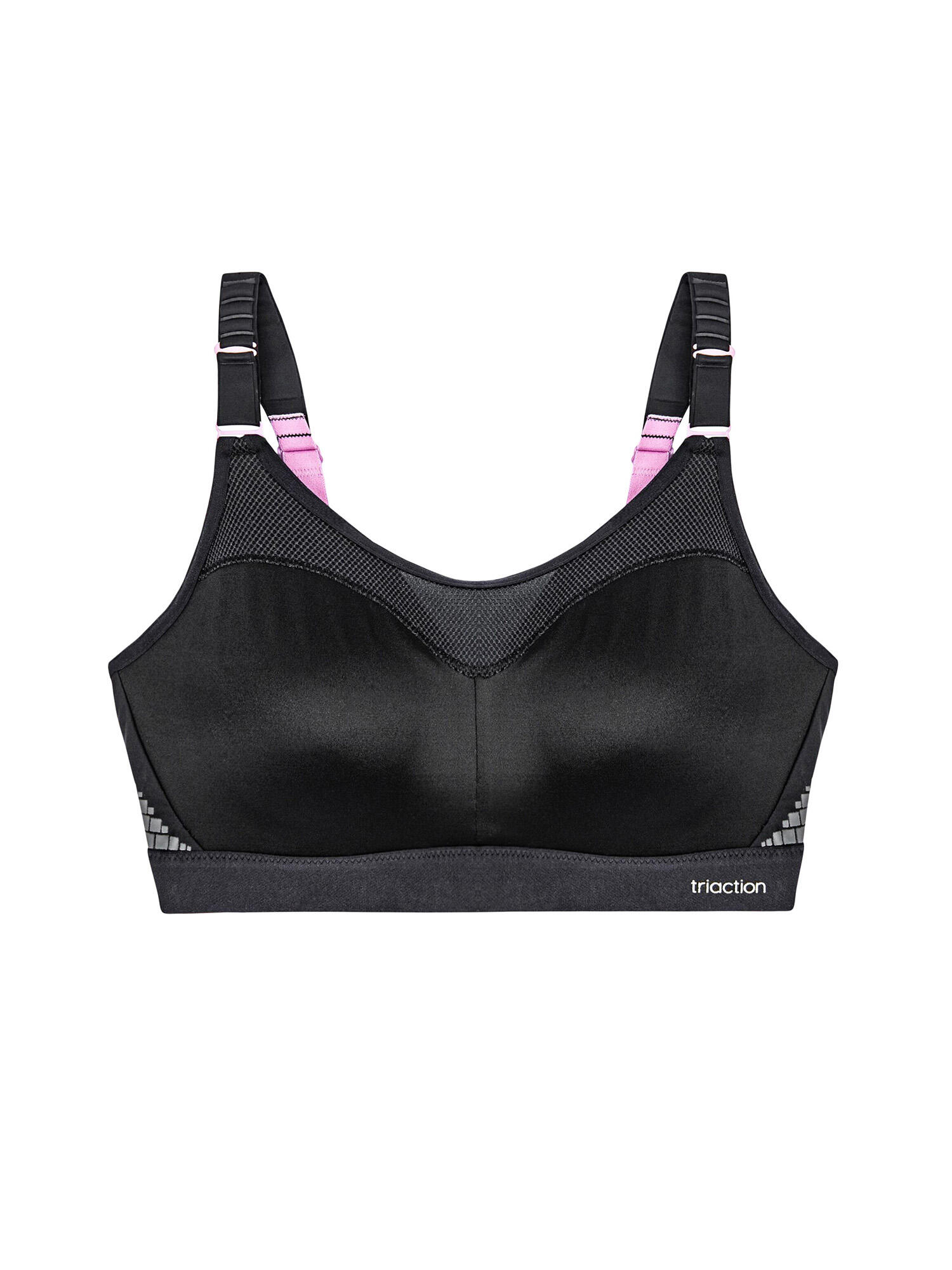 TRIUMPH Sport-BH maximaler Halt Damen - Triaction Control Lite schwarz