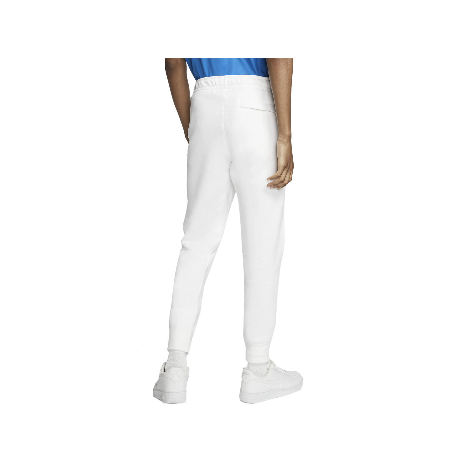 Pantatuta uomo (fleece) nike bianco 3/6