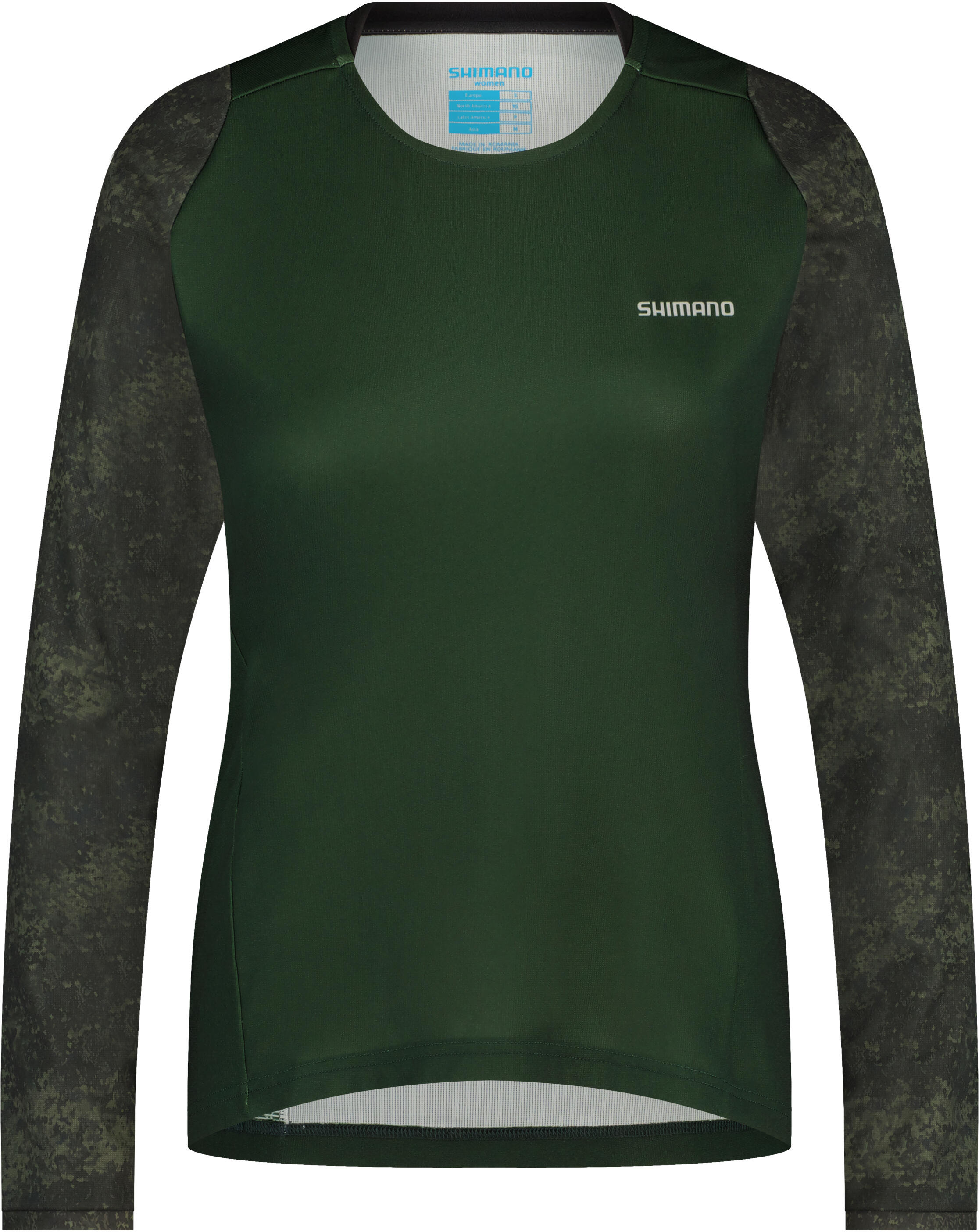 SHIMANO Maglia manica lunga Donna FORESTA . verde |  Shimano