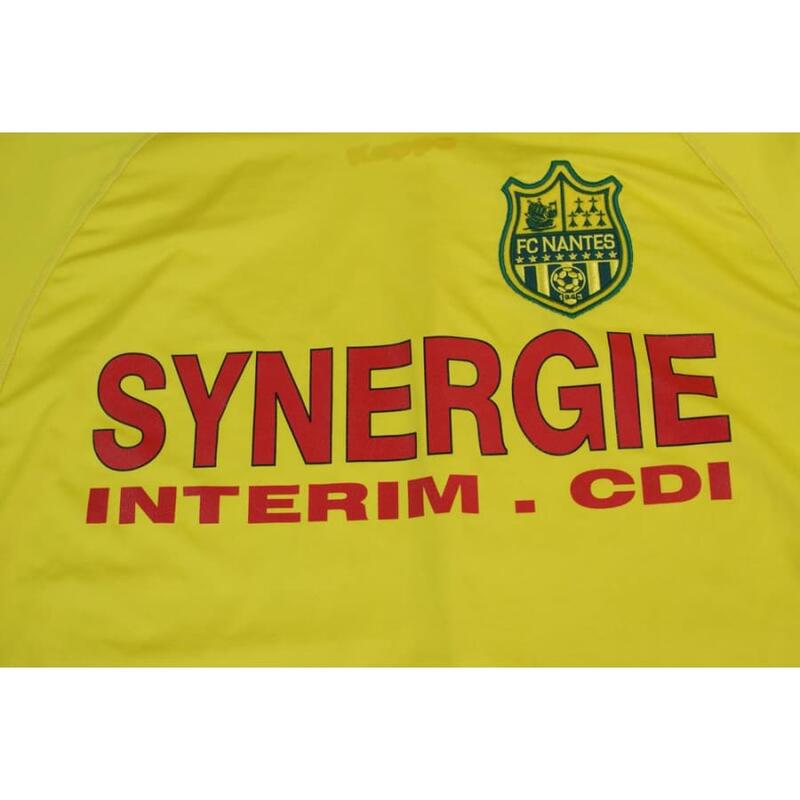 Reconditionné - Maillot foot vintage   Nantes 2008-2009 - État Correct