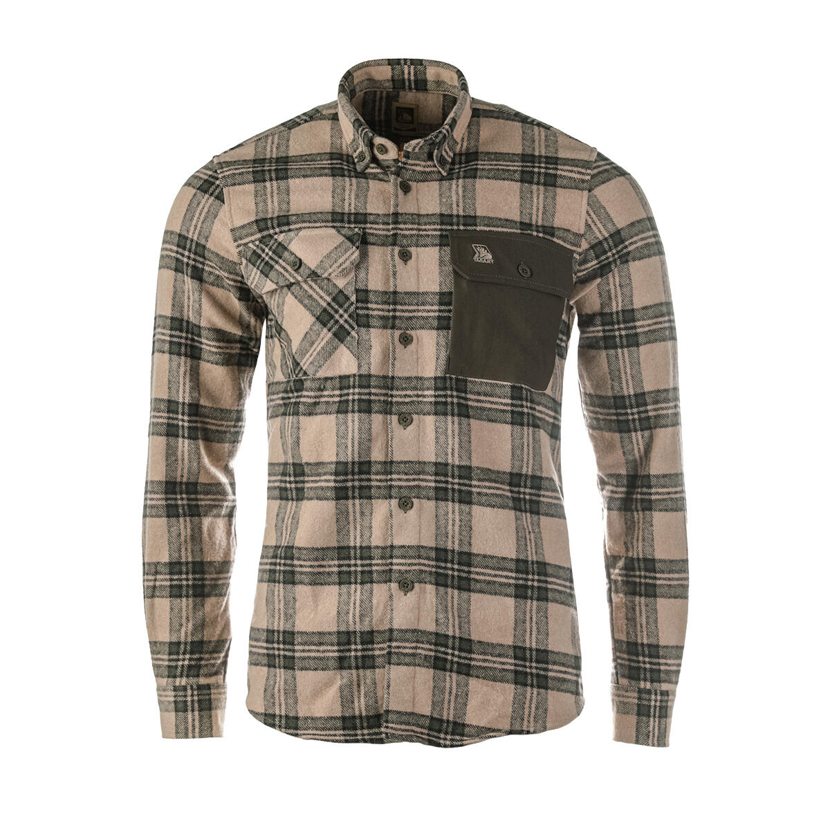 Chemise de chasse pour homme Tagart Alaska slim en flanelle 3/4