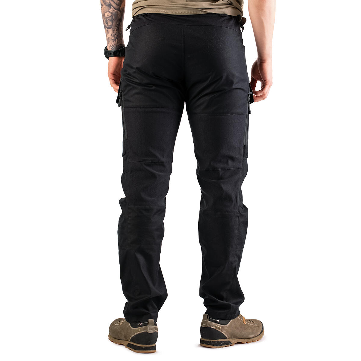 Pantalon de chasse pour homme Tagart 4Track noir en matériau résistant 5/5