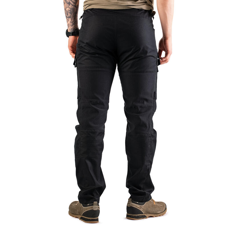 Pantaloni de teren Tagart 4Track Black rezistenți