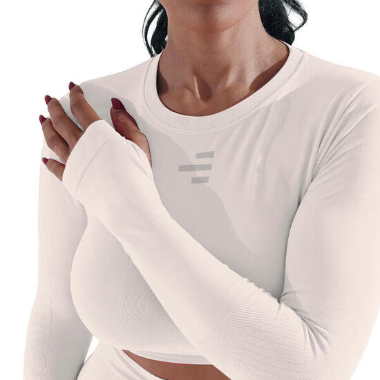 Pull technique à manches longues pour femmes