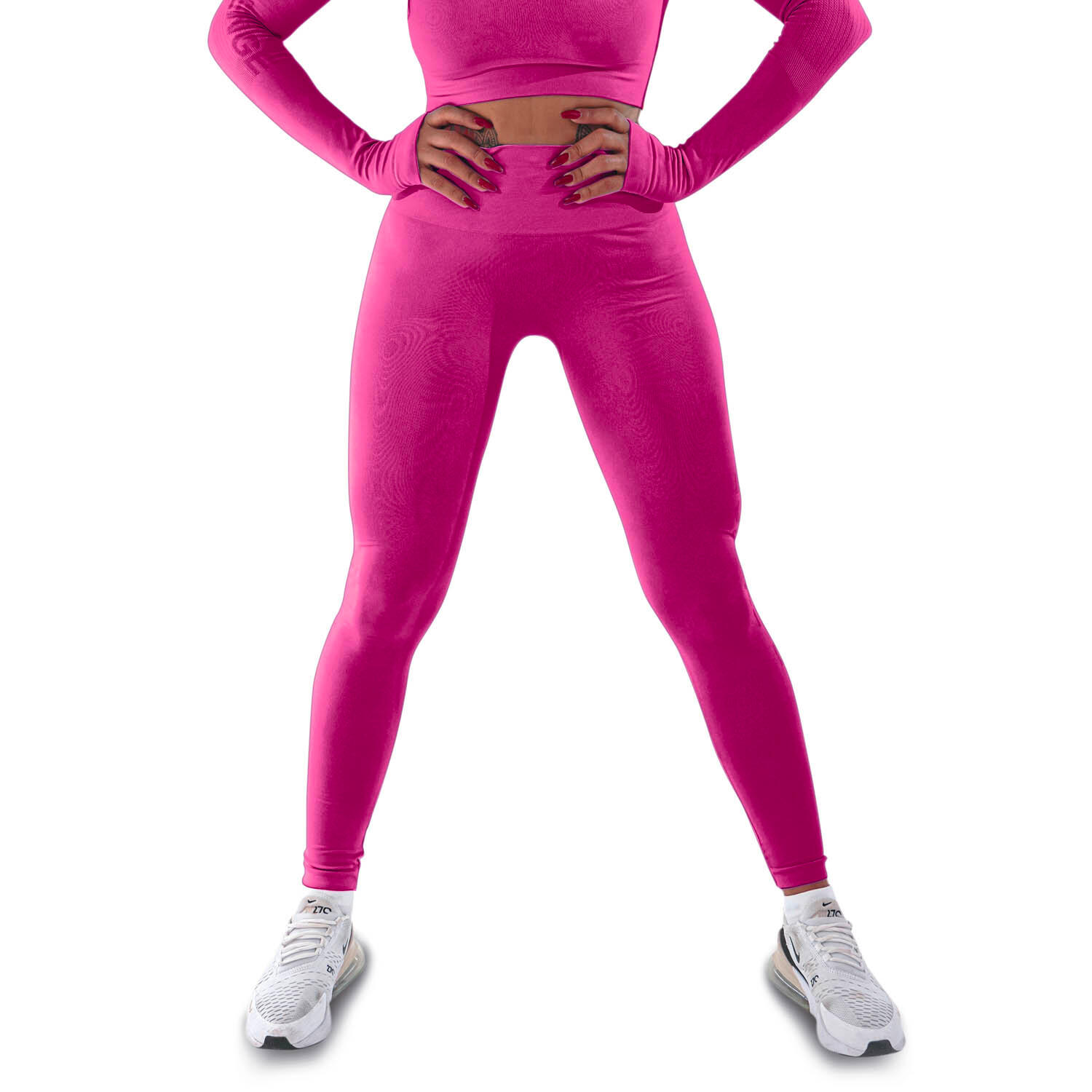 R-evenge - Leggings Techniques Avec Effet Push-up Et Silhouette Parfaite. - Legging - Rose - Decathlon