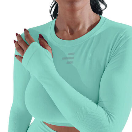 Pull technique à manches longues pour femmes