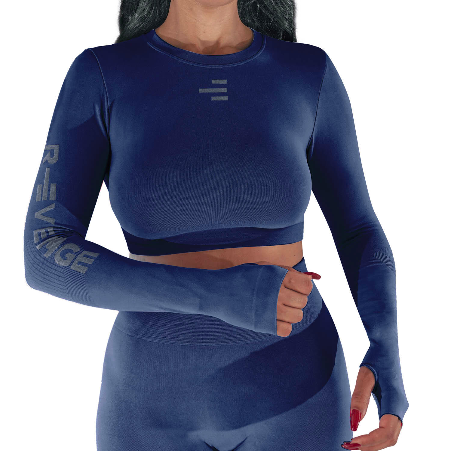 Pull technique à manches longues pour femmes 2/4