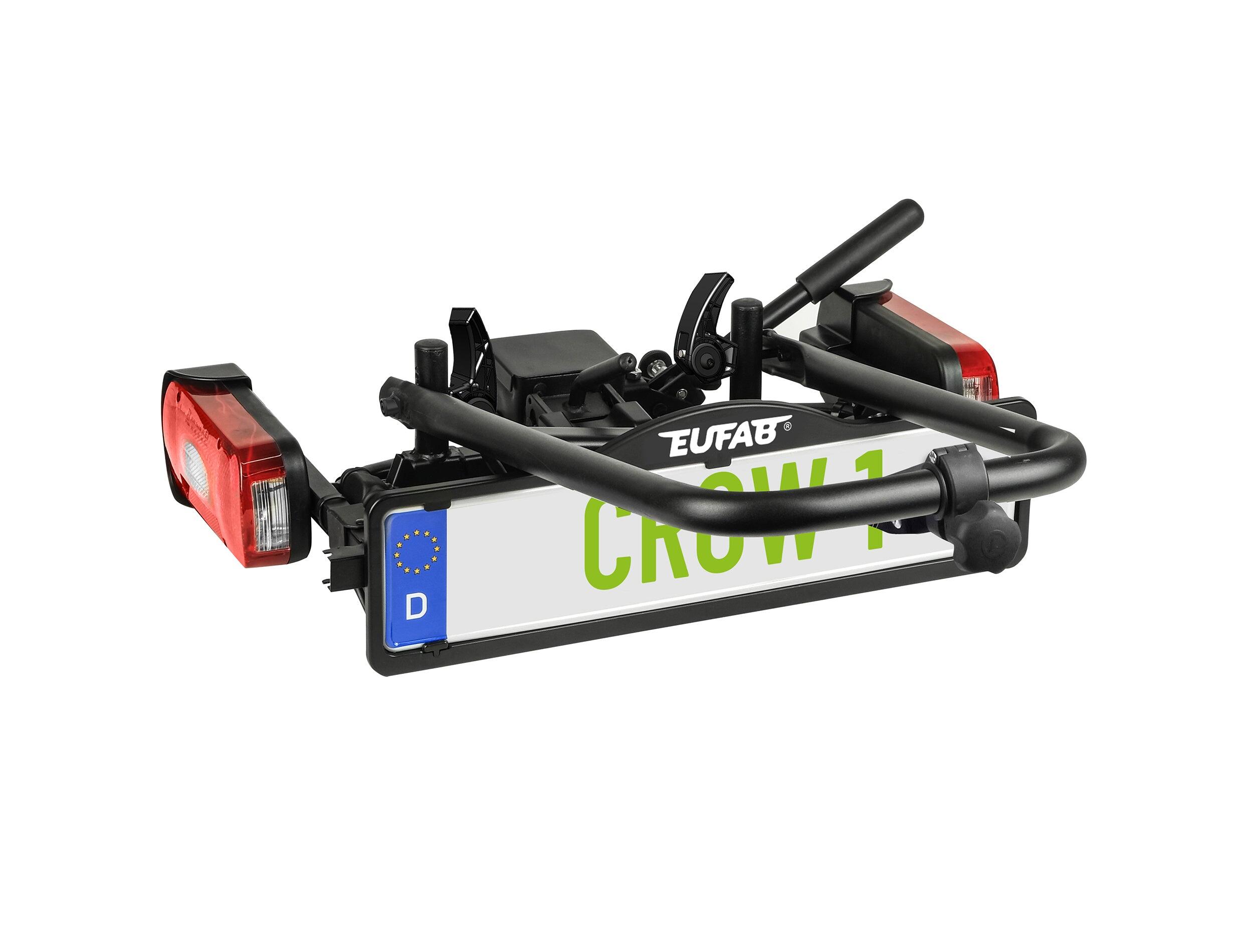PORTE-VÉLOS 1 VÉLOS SUR ATTELAGE CROW 1 - EUFAB 6/7