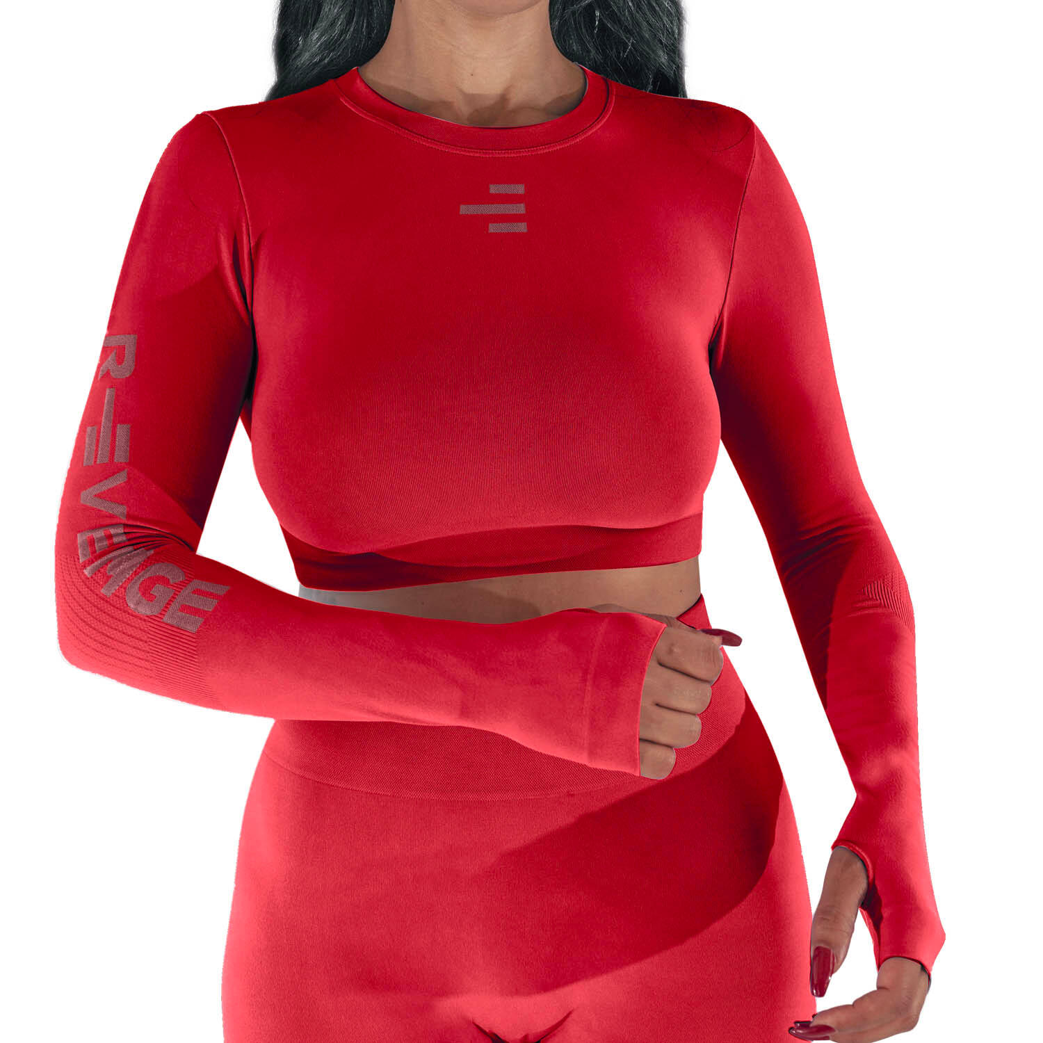 Pull technique à manches longues pour femmes 2/4