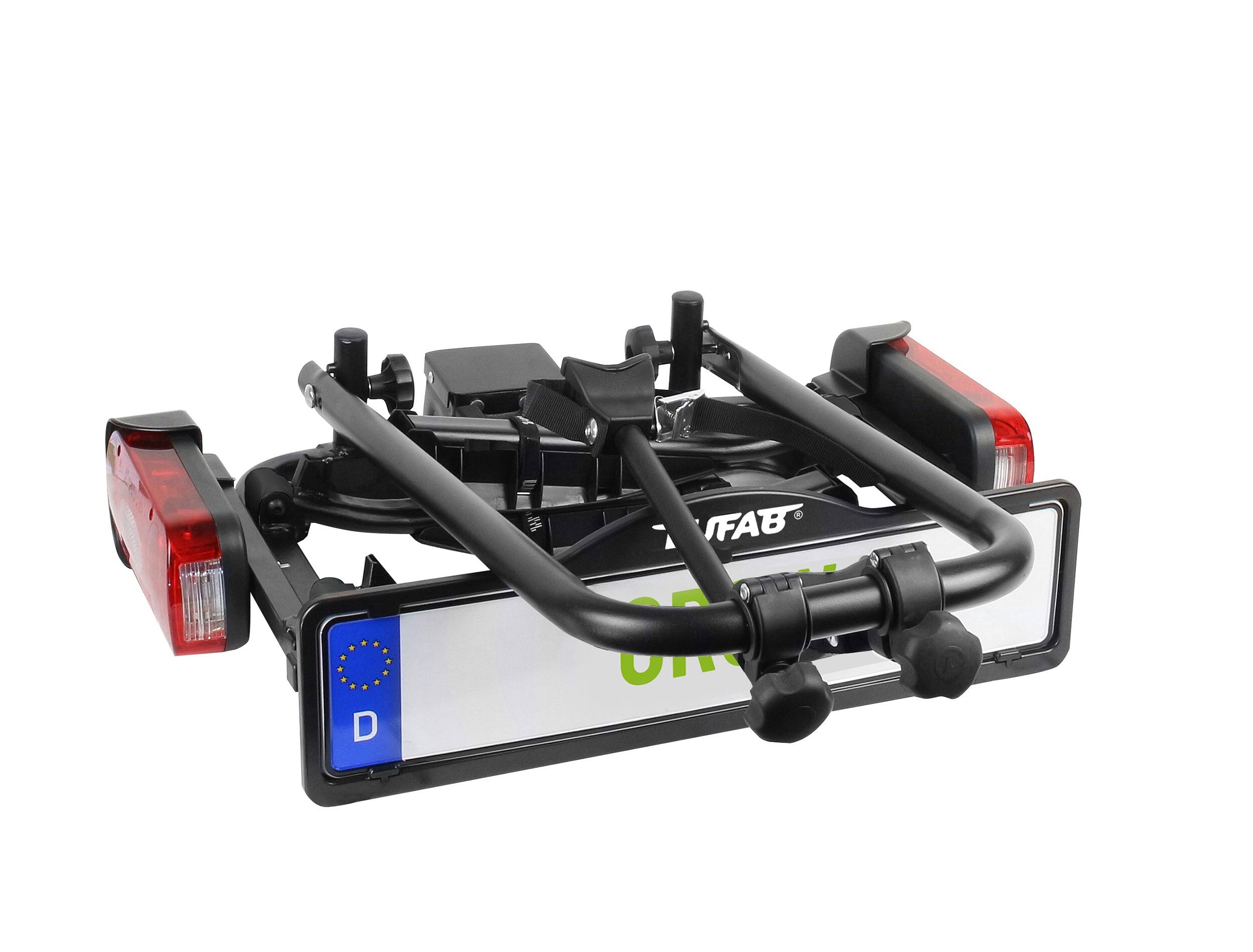 Suporte para 2 bicicletas para engate de reboque - EUFAB 5/7