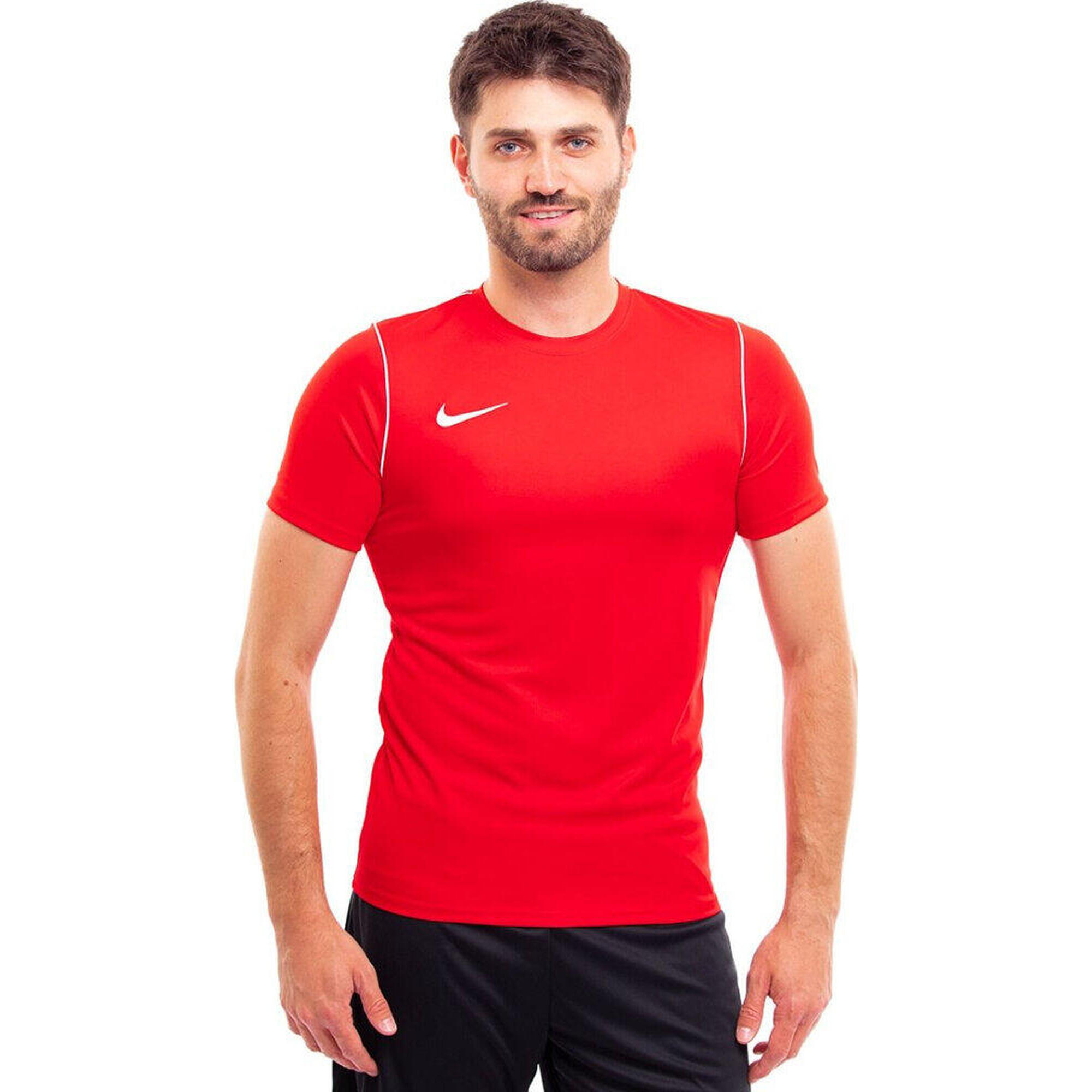 Nike - Nike Dri-fit Park 20 Maillot De Football Pour Homme - Maillot Manches Courtes - Rouge - 52 2xl - Decathlon