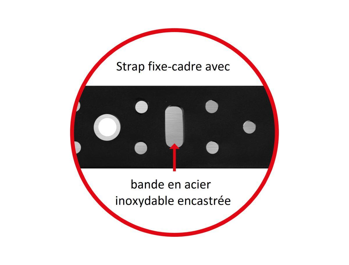 PORTE-VÉLO EUFAB : FIXE-CADRE DOUBLE A STRAP 5/6