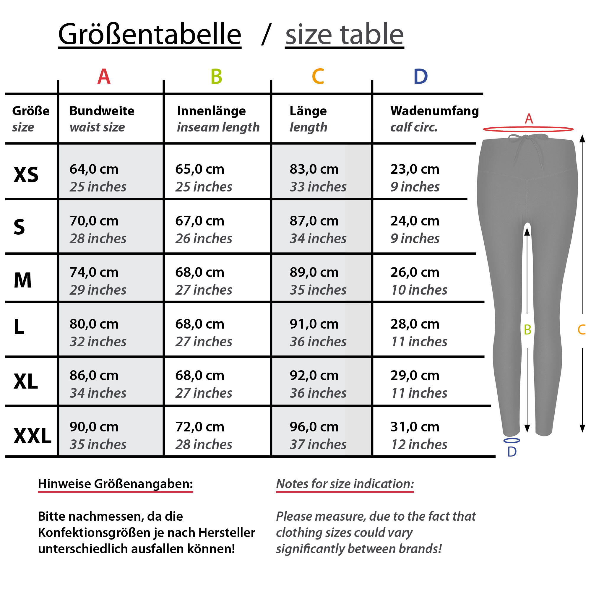 Damen lange Laufhose-Hoher Bund, Atmungsaktiv, mit Handytasche-schwarz-grau 5/7
