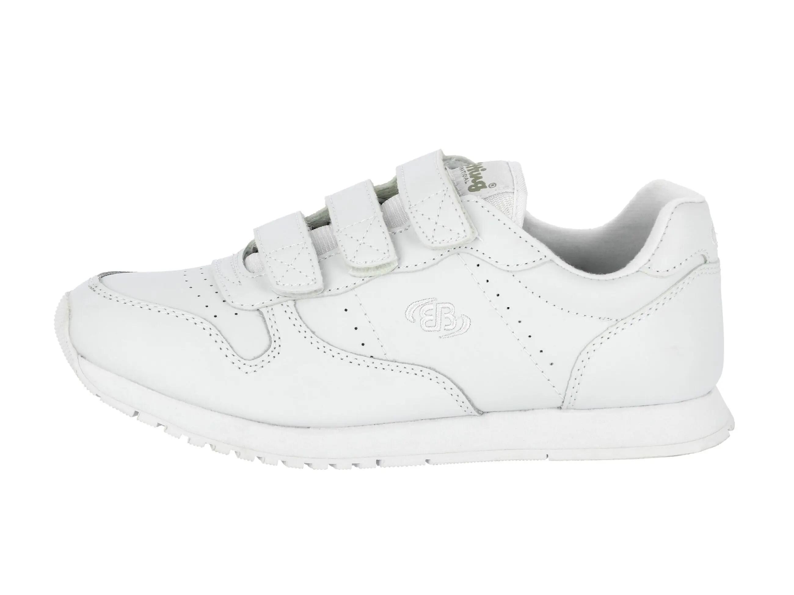Chaussure randonnée Brütting Diamond Classic V cuir blanc velcro 2/6