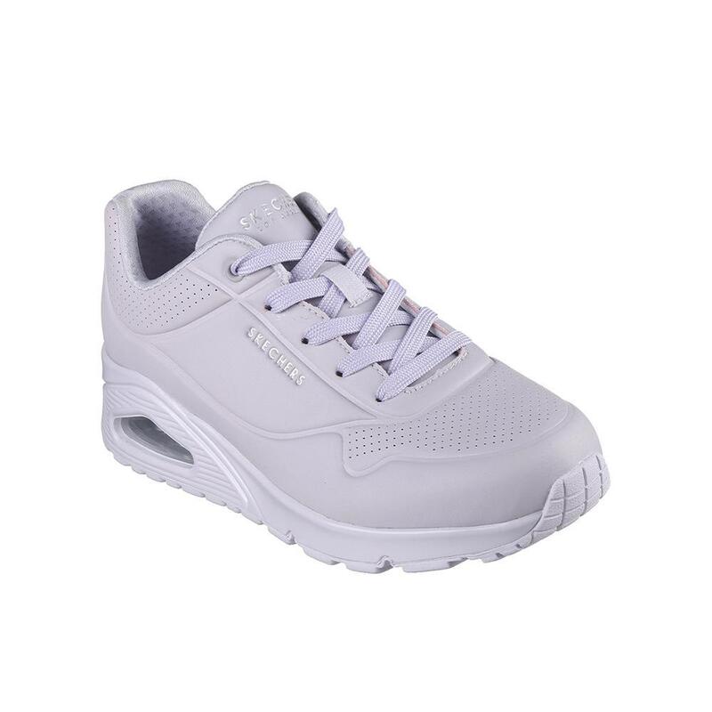 Zapatillas Deportivas Caminar Mujer Skechers 73690_LAV Lavanda con Cordones