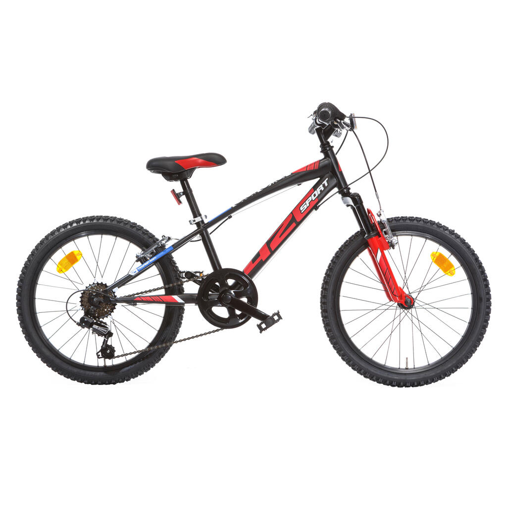 Dino Bikes 420 Sport Suspension 20-inch Boy's Bicycle with Suspension Black and
