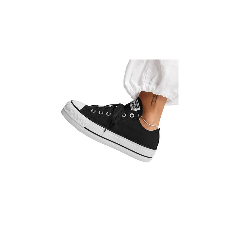 Schoenen Chuck Taylor All Star Platform Ox Lift Zwart - 560250C