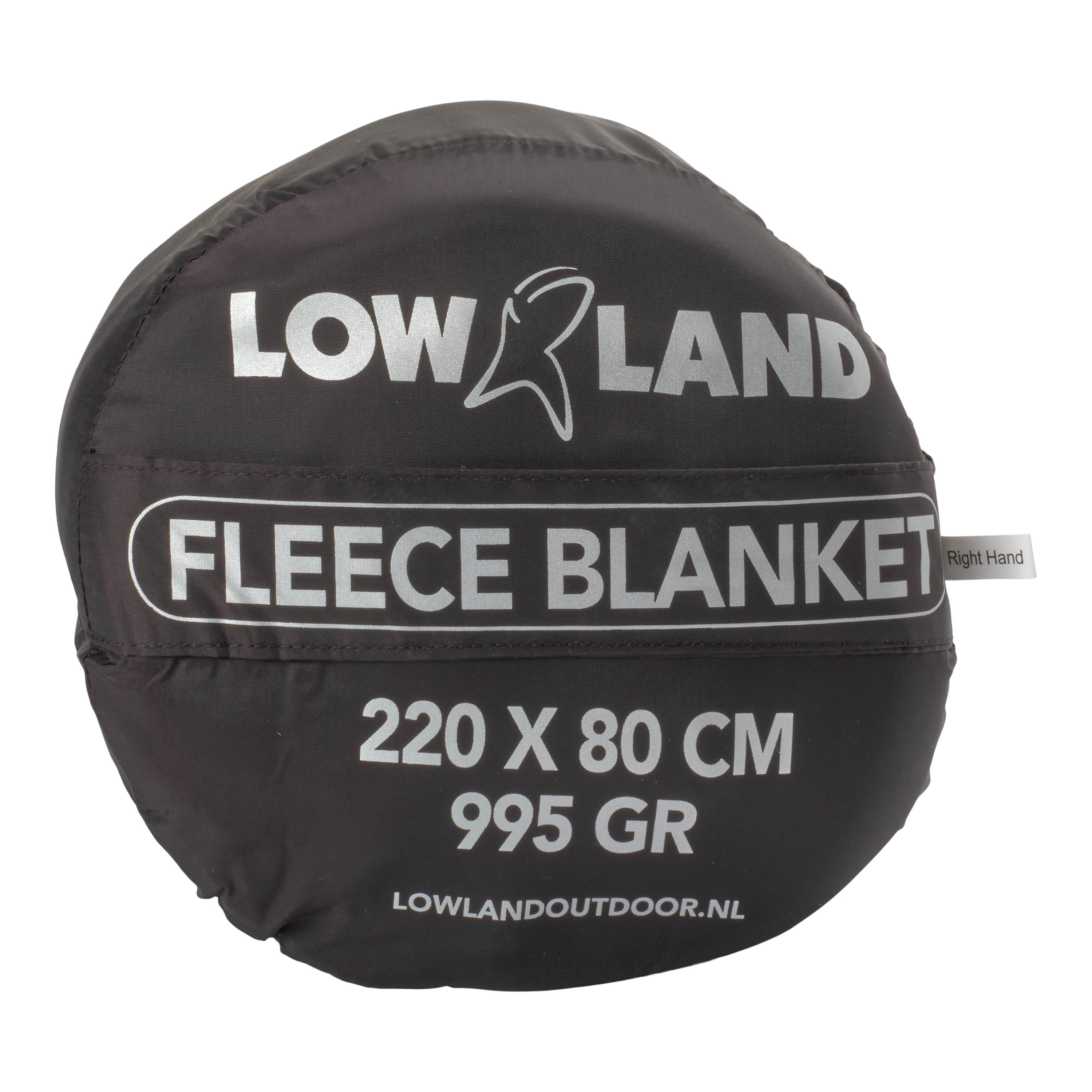 LOWLAND LOWLAND - Fleece deken slaapzak met capuchon - 220X80cm