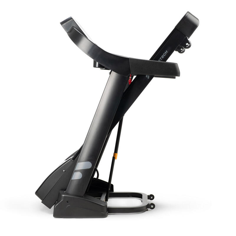 SPORTSTECH Tapis De Course Pliable F37, Capteurs, 12 Programmes, 20 km/h, MP3