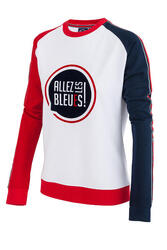Sweat shirt France - Collection officielle ALLEZ LES BLEUS - Femme