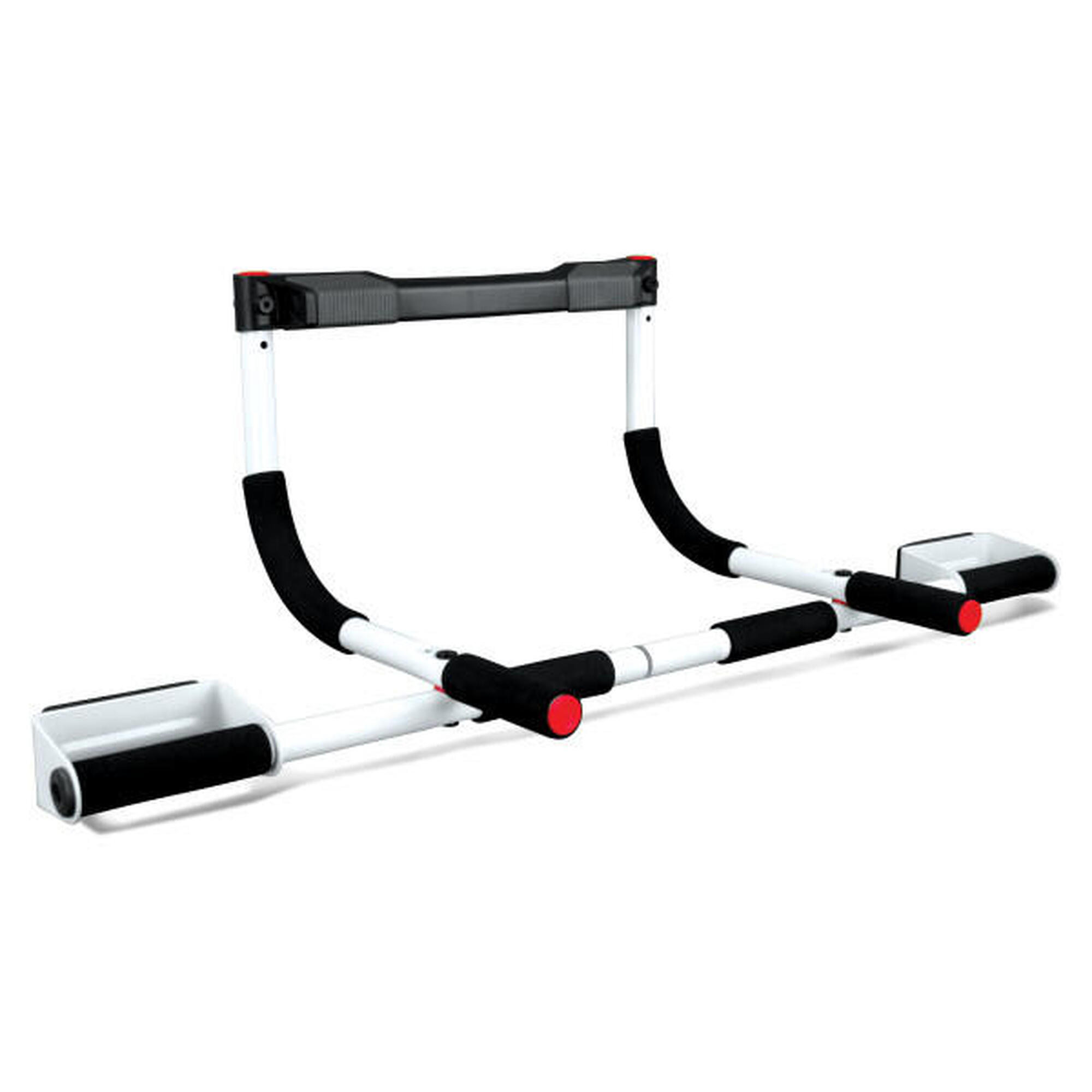 Système de musculation avec barre de traction et station d'entraînement complet