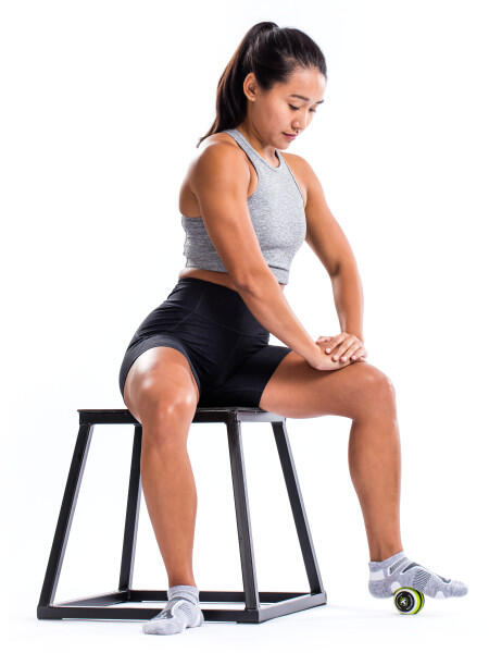 Balle massage MB1, 10 cm, mousse multi-densité, soulage muscles efficacement 5/5