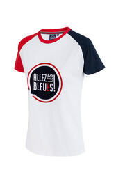 T-shirt France - Collection officielle ALLEZ LES BLEUS - Femme