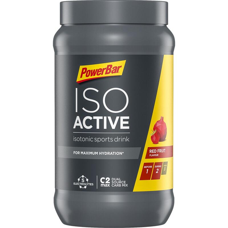 Isoactive Powerbar - Punch aux fruits rouges - 600 grammes (18 doses)