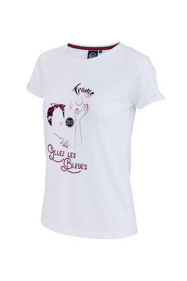 T-shirt France - Collection officielle ALLEZ LES BLEUS - Femme