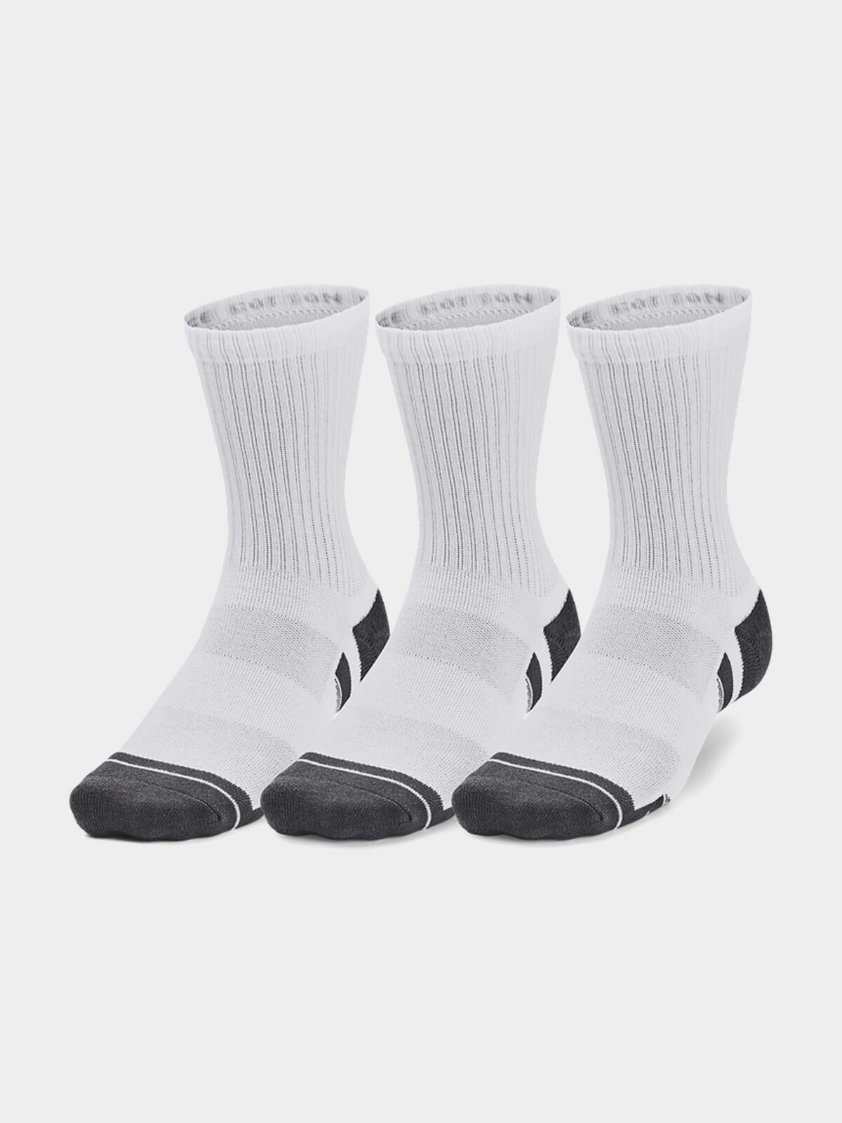 Chaussettes Under armour Performance Cott pour unisexe 3/6