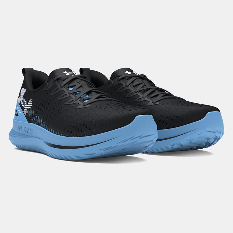 Chaussure De Course Under Armour Velociti 4 Noir Et Bleu Ciel