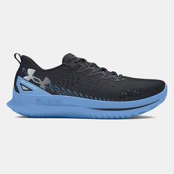 Chaussure De Course Under Armour Velociti 4 Noir Et Bleu Ciel