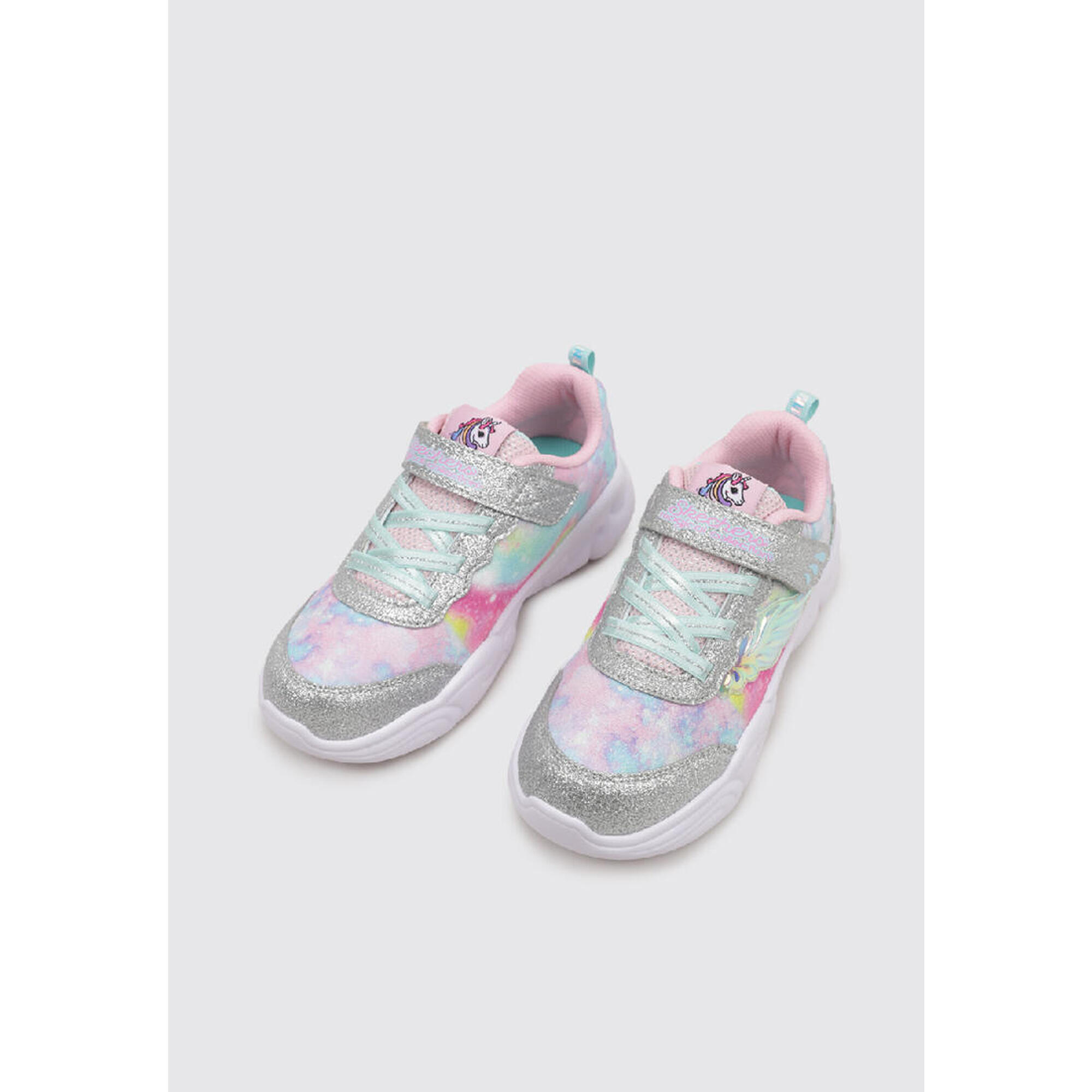 Sneakers Deportivas Niños Skechers UNICORN STORM Plata