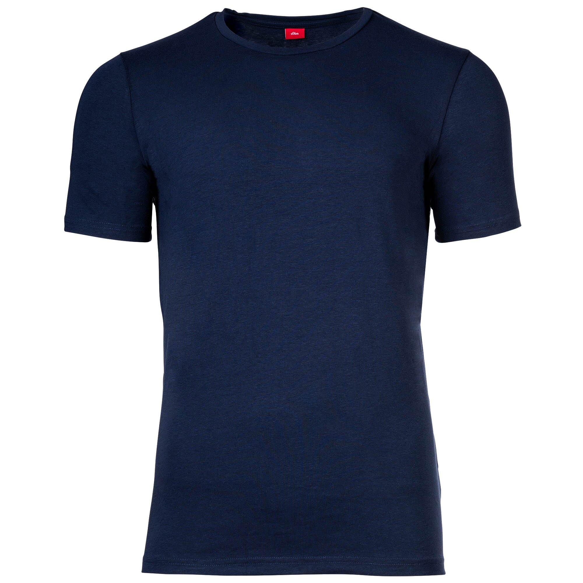 T-Shirt Herren 4er Pack Figurbetont 5/5
