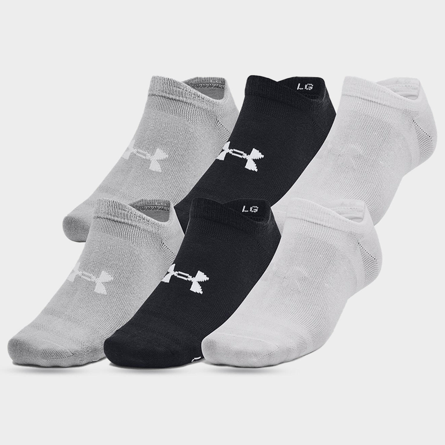 Skarpety unisex Under Armour Essential No Show 6pk 2/6