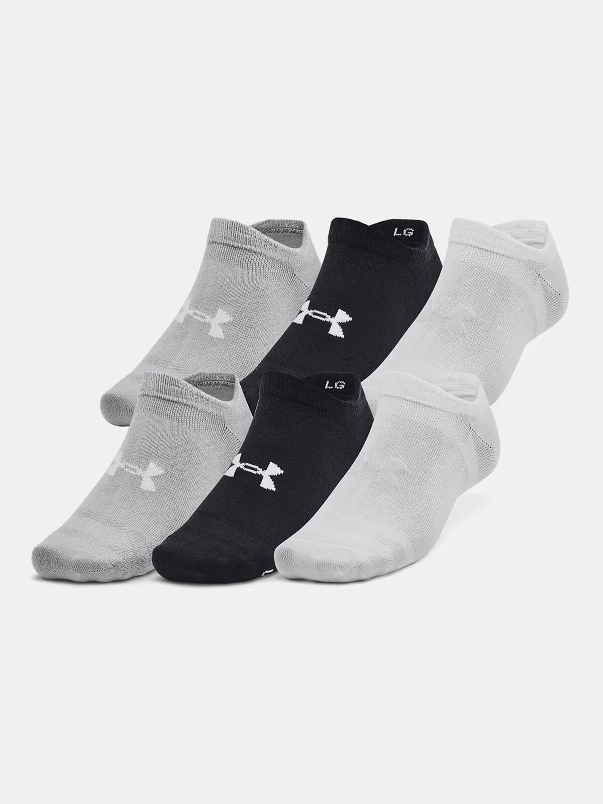 Skarpety unisex Under Armour Essential No Show 6pk 3/6