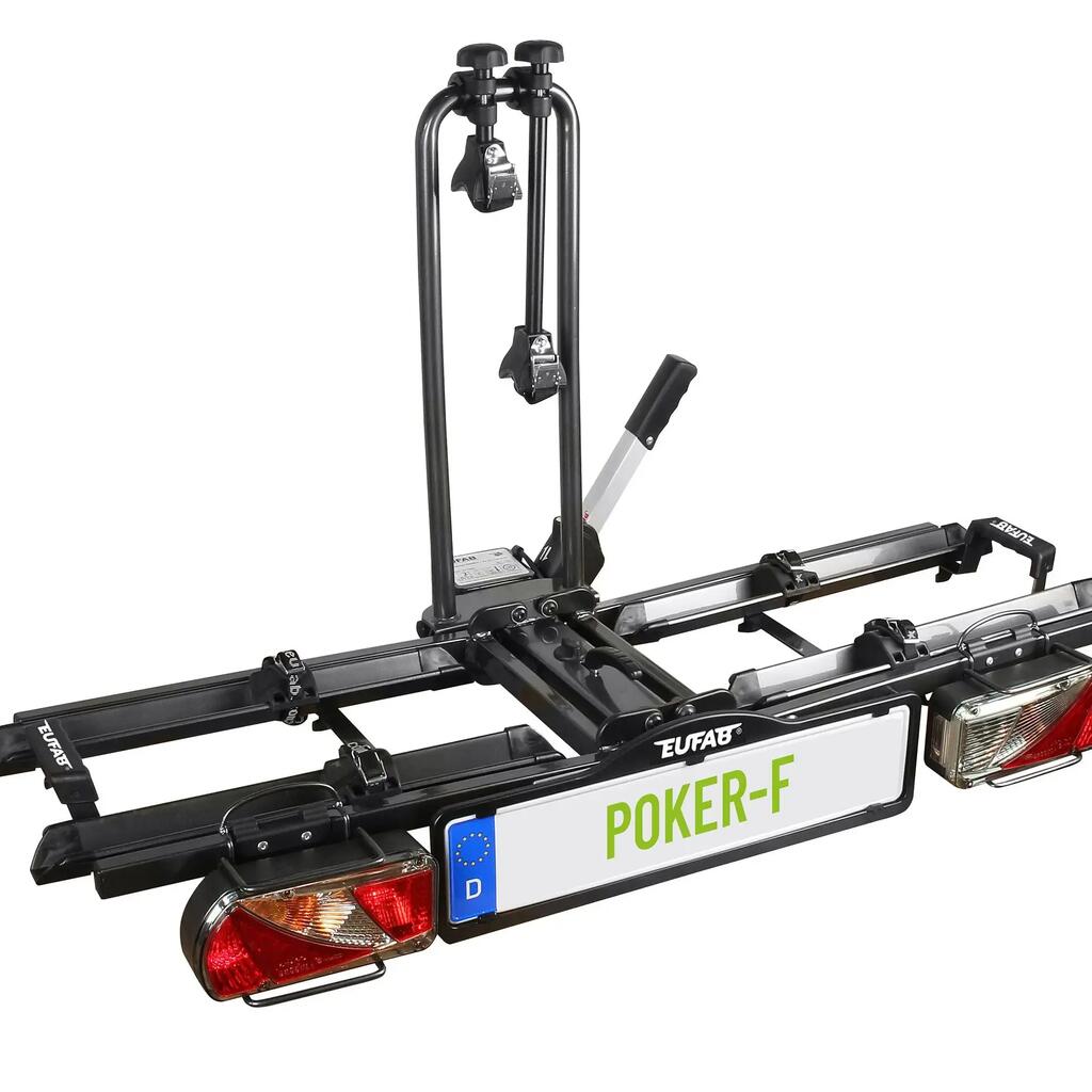 Foldable and Tilting Tow Bar Bike Carrier – EUFAB