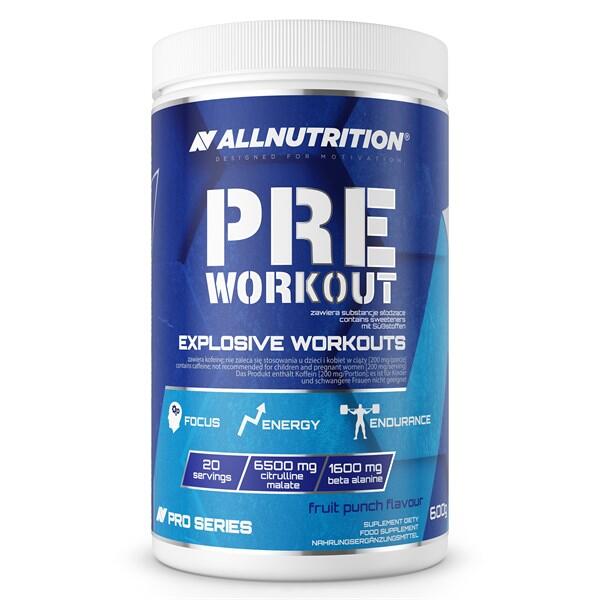 Allnutrition Pre Workout 600g pineapple strawberry