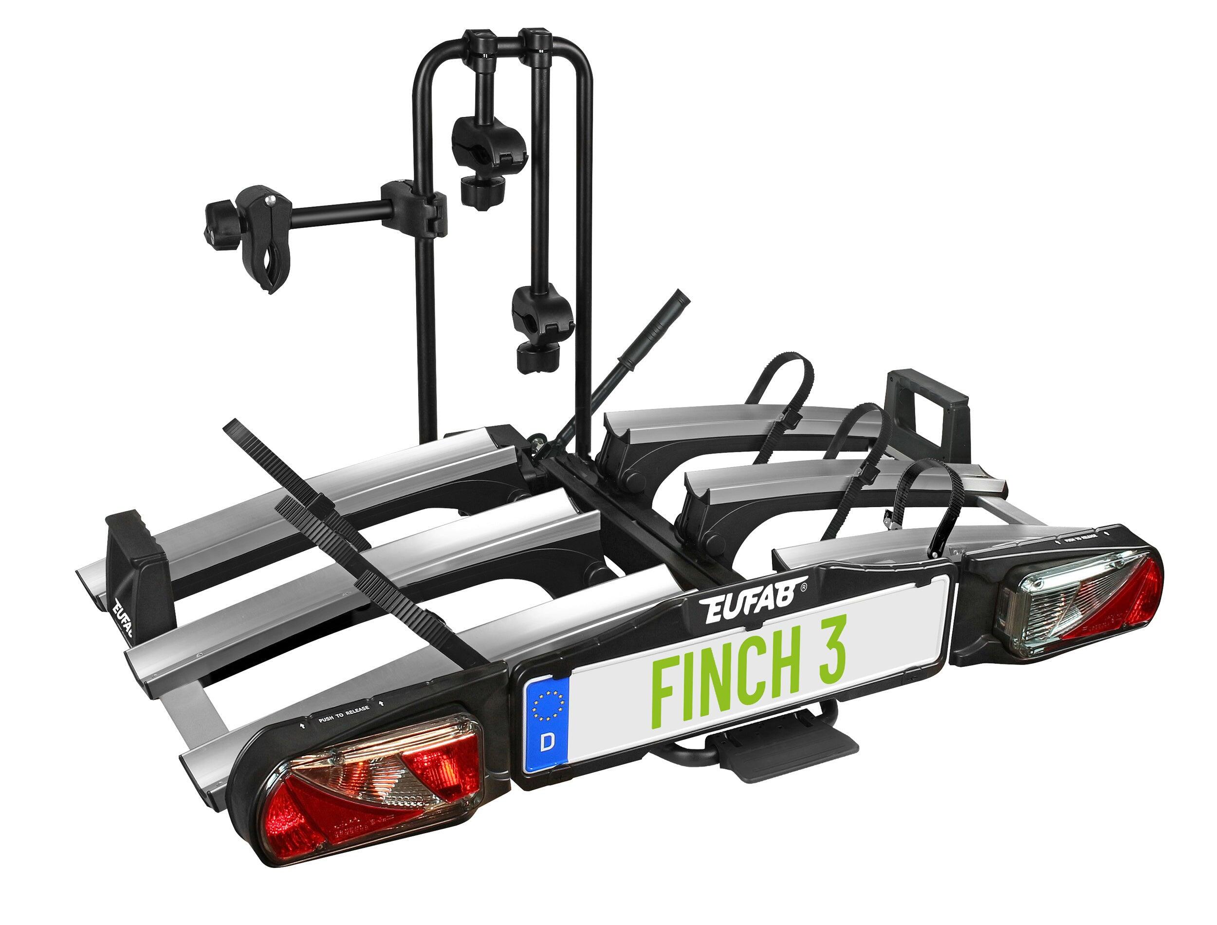 EUFAB Supporto per 3 biciclette FINCH PIATTAFORMA 3 EUFAB